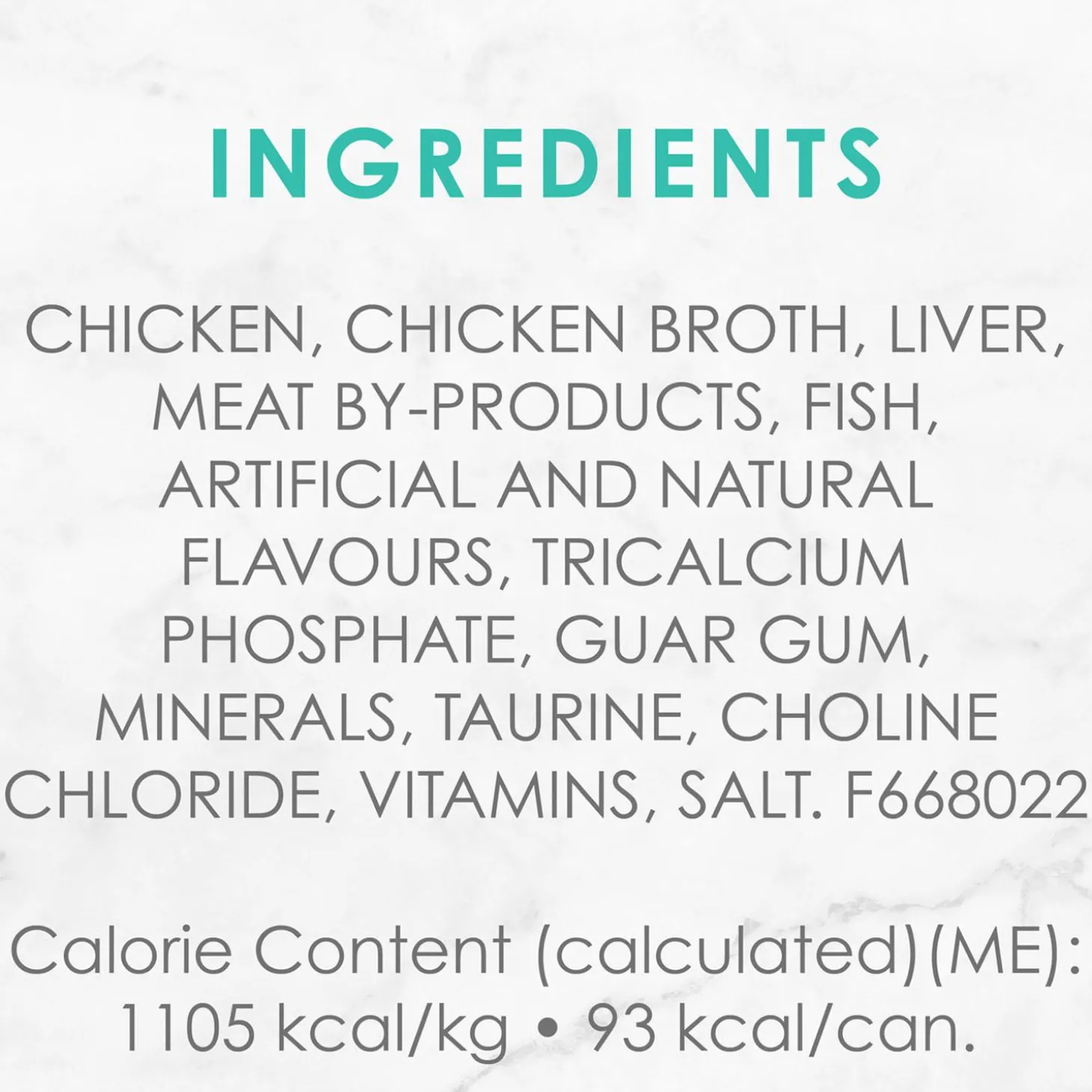 Tender Liver & Chicken Feast Pate Adult Cat Food