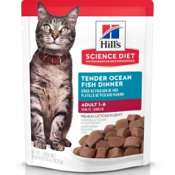 Tender Ocean Fish Dinner in Gravy Adult Cat Food