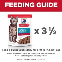 Tender Ocean Fish Dinner in Gravy Adult Cat Food