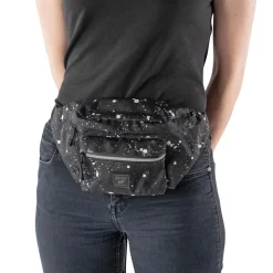 The Everything Fanny Pack Black Splatter
