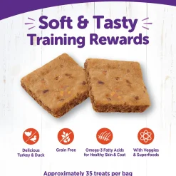 The Rewarding Life Turkey & Duck Recipe Dog Treats