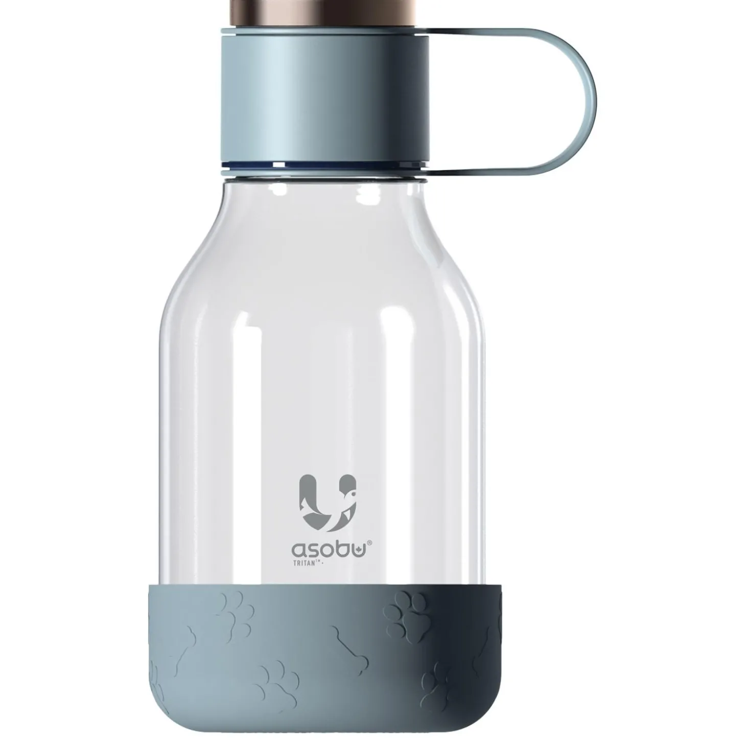 Tritan Bowl & Bottle - Blue