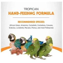 Tropican Hand-Feeding Formula Parrot Food