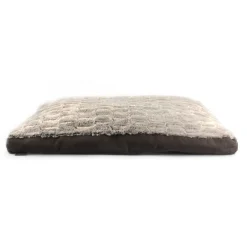 Two Tone Gusset Mattress Bed Brown & Beige