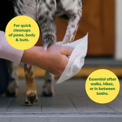 Unscented Hypoallergenic Dog Grooming Wipes