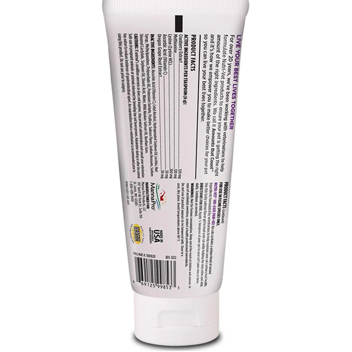 Uri-Ease Cat Paw-Gel