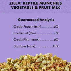 Vegetable and Fruit Mix Reptile Munchies Reptile Food