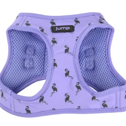 Vest Purple Flamingo Dog Harness