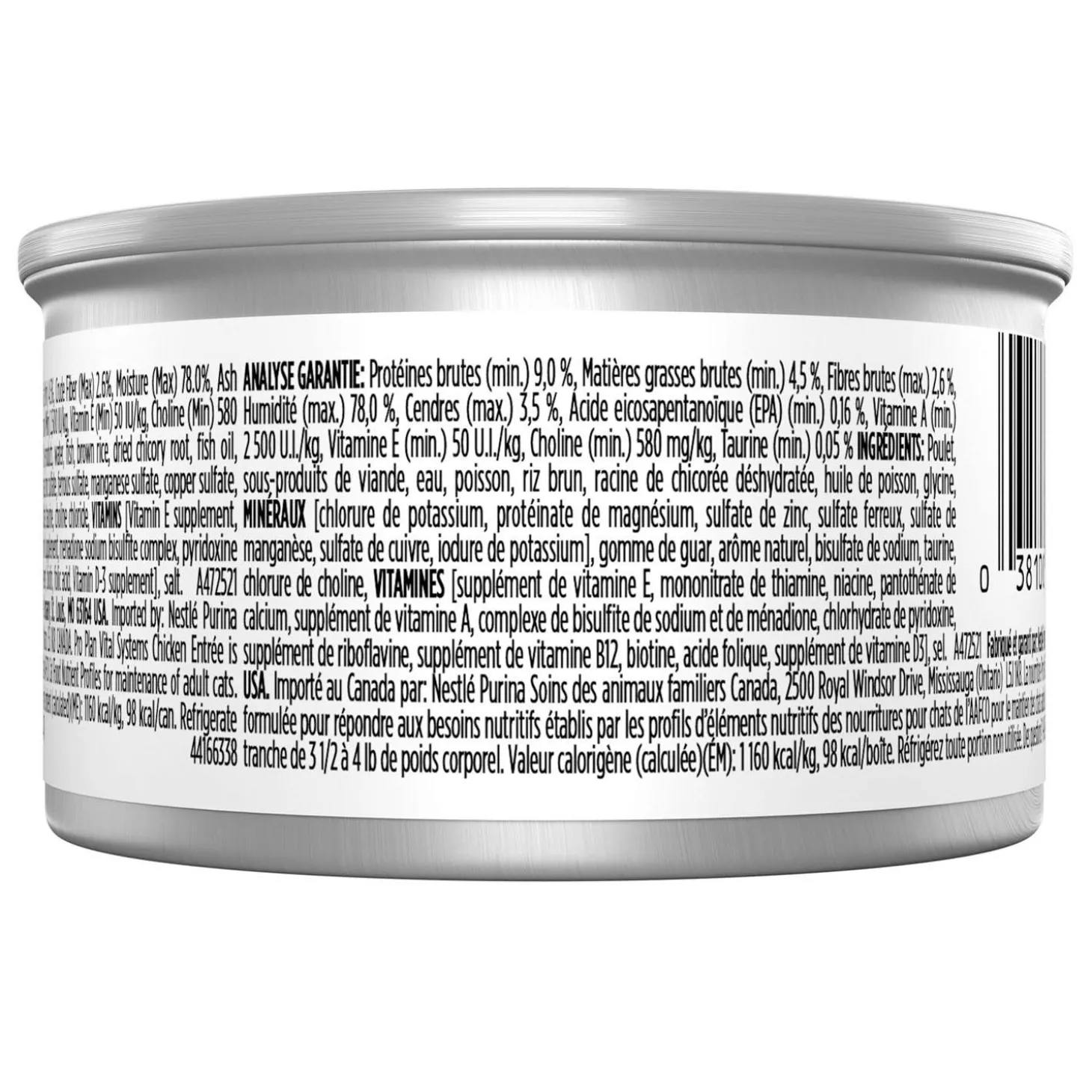 Vital Systems Chicken Entree Cat Food