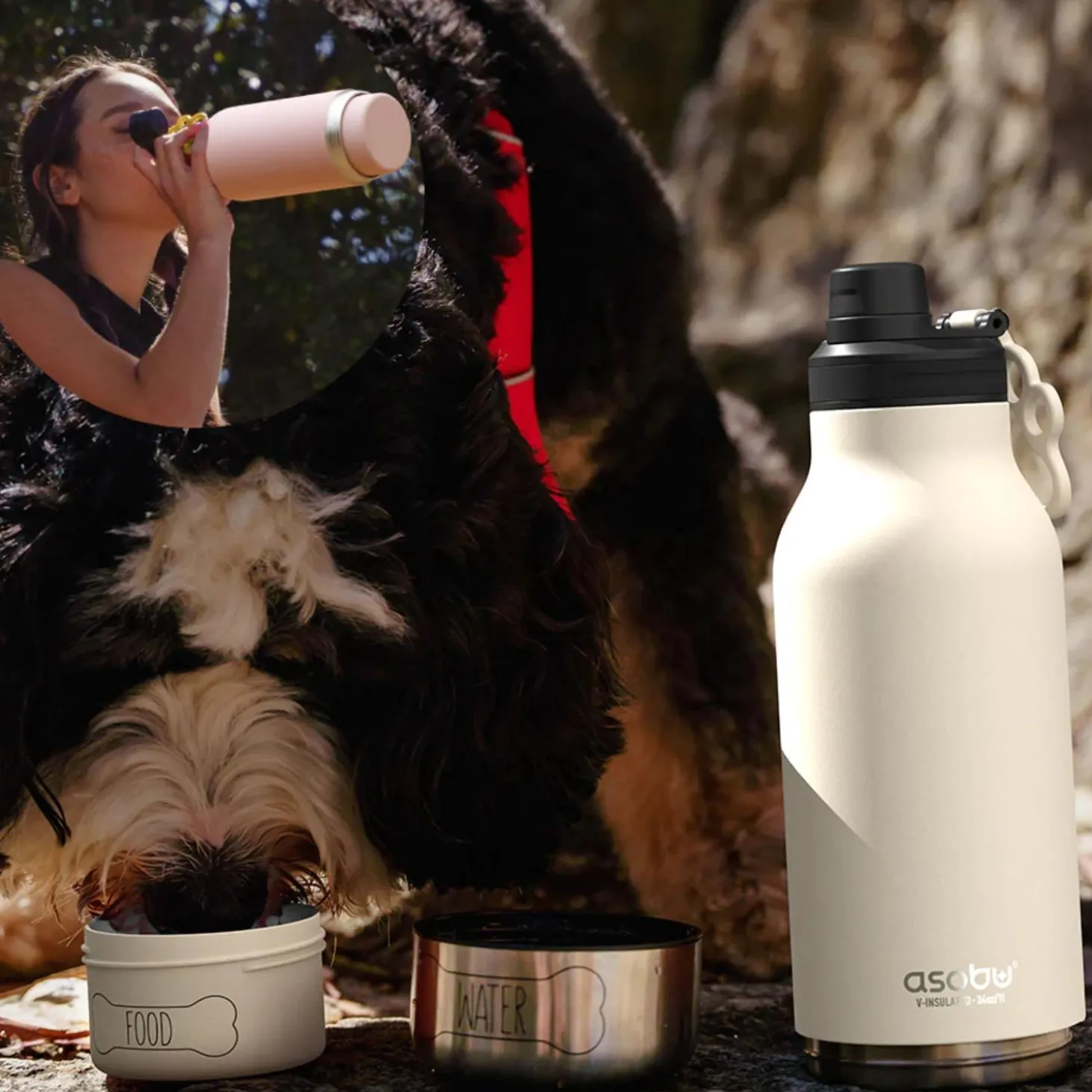 White Buddy Bottle