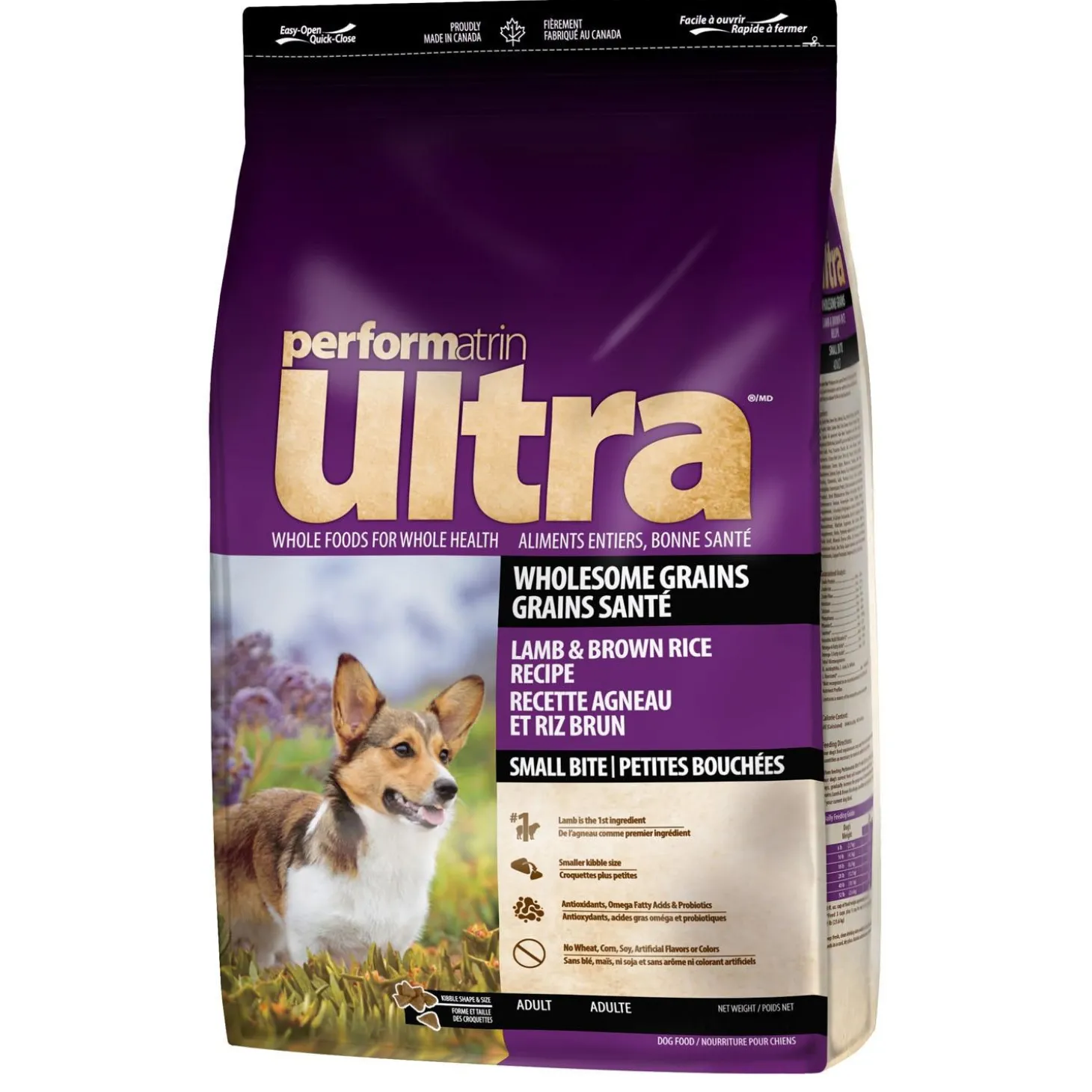 Wholesome Grains Lamb & Brown Rice Recipe Small Bite Adult Dog Food