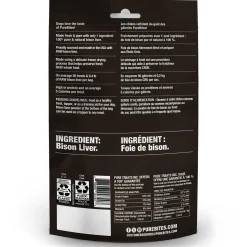 Wild Bison Liver Freeze Dried Dog Treats