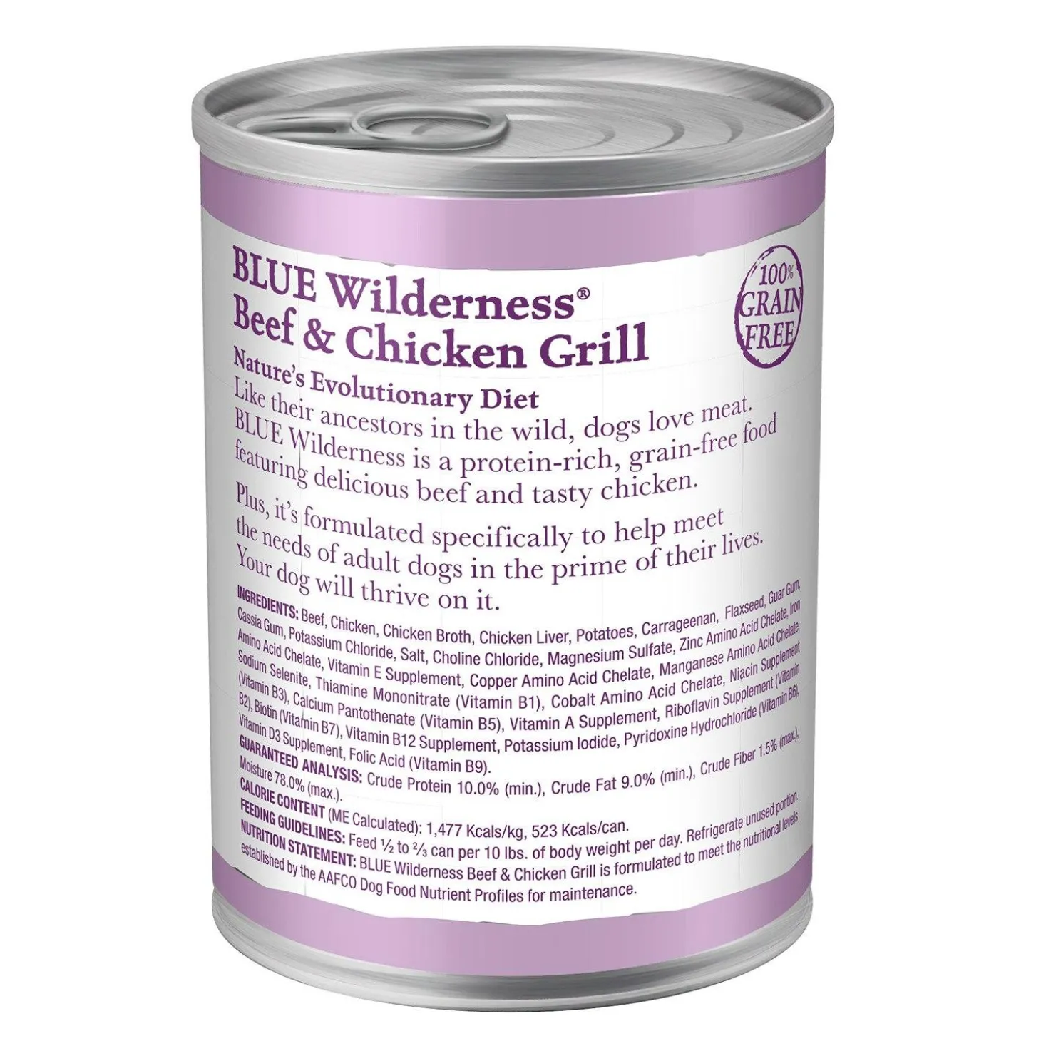 Wilderness Beef & Chicken Grill Recipe Adult Dog Food