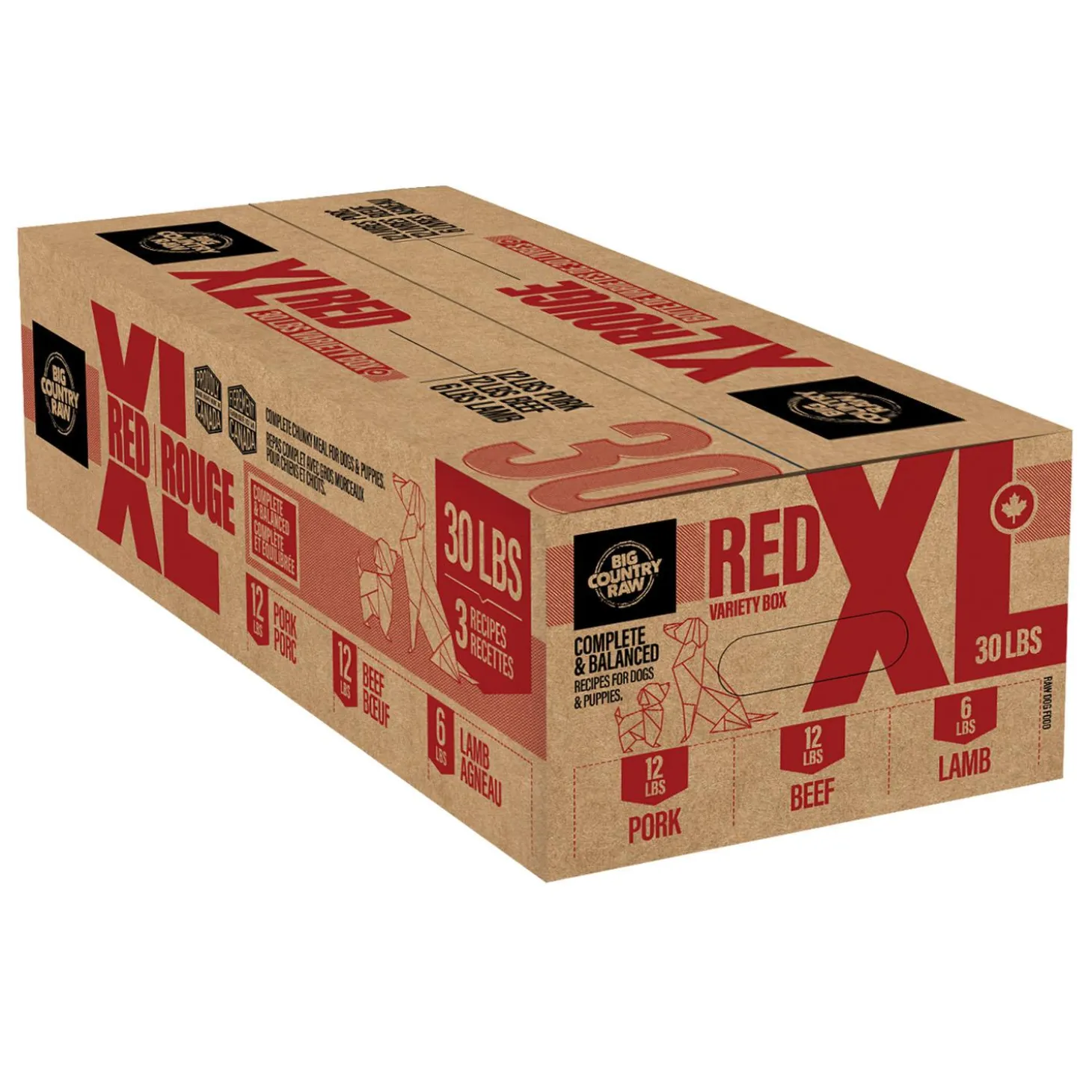 XL Red Variety Box Dog Food