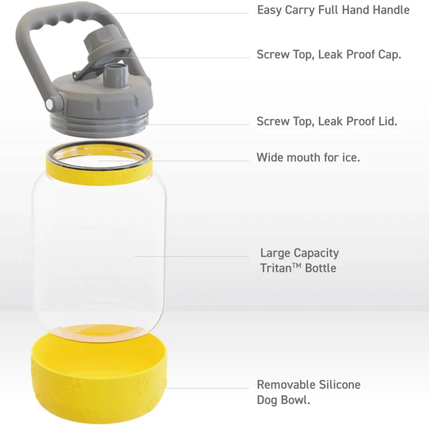 Yellow Barkley Bottle